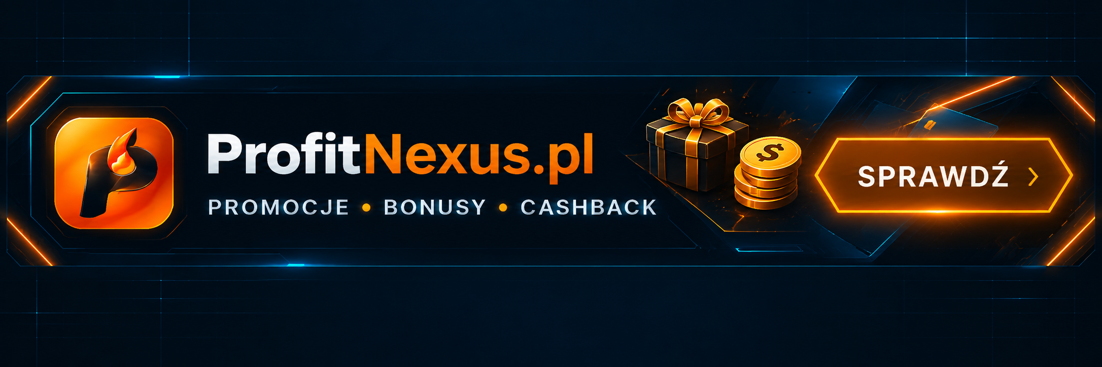 ProfitNexus.pl — promocje, bonusy i cashback